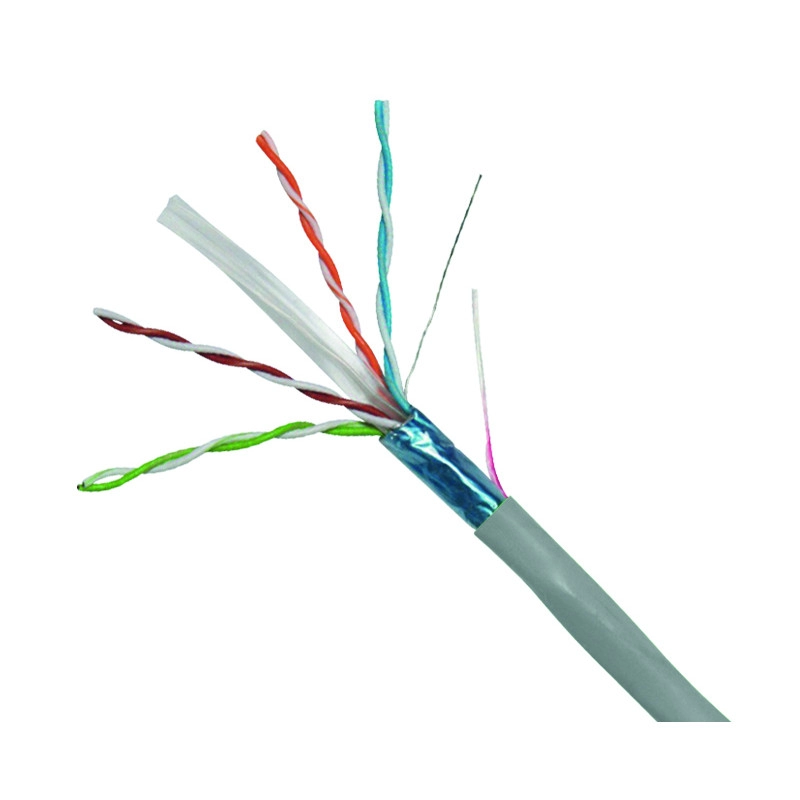61T5RL <div itemprop="description">CABLE CAT6 F/UTP LSZH 1X4 PAIRES TOURET DE 500M RIGIDE GRIS</div>