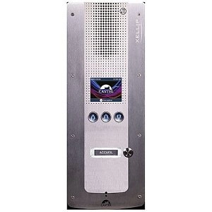 620.0000 Platine Xless audio 1 bouton encastré
