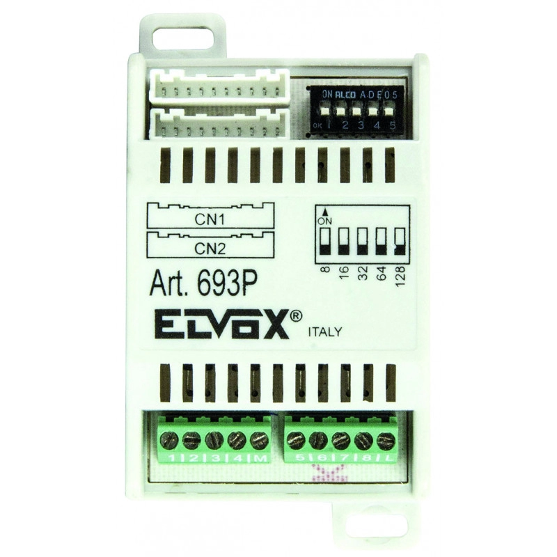 693P <div itemprop="description"> MODULE DE 8 BOUTONS NEUTRE POUR BUS 2 FILS</div>
