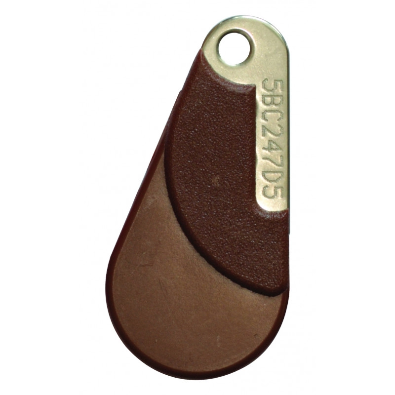 696557 <div itemprop="description"> CLEF DE PROXIMITE HEXACT MARRON</div>
