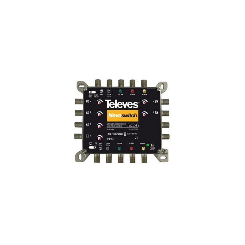 714502 <div itemprop="description"> NEVOSWITCH 5E/6S TERMINAL/CASCADABLE</div>