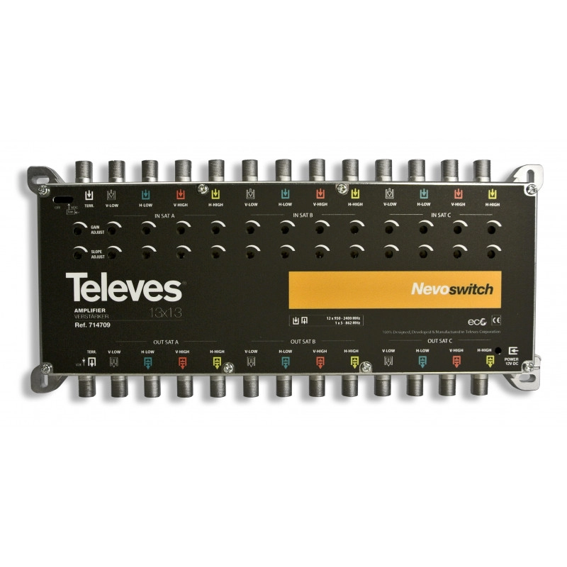714709 <div itemprop="description"> NEVOSWITCH AMPLIFICATEUR 13X13 G27DB NS110DB</div>