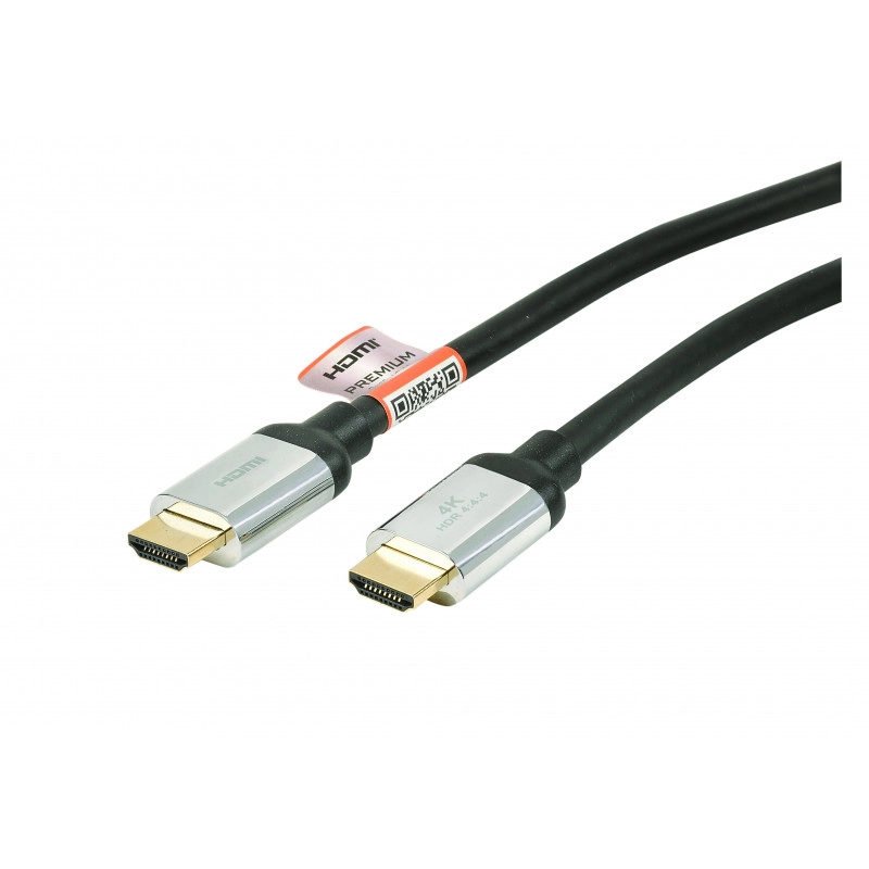 726850 <div itemprop="description"> CORDON HDMI 2.0B A M/M - CERTIFICATION PREMIUM - 4K - OR -2M</div>