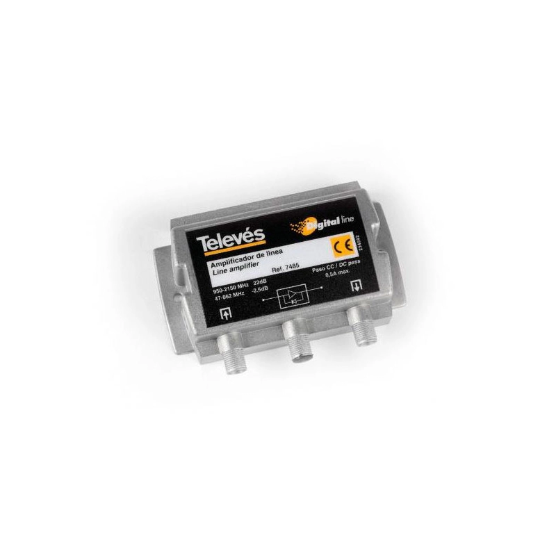 7485 <div itemprop="description"> AMPLIFICATEUR DE LIGNE SAT 20 DB CONNECTIQUE F</div>