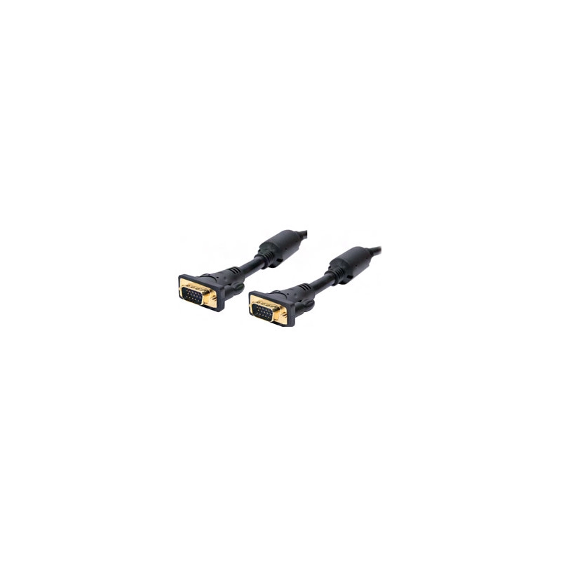 7506 <div itemprop="description"> CORDON VGA (HD 15) - FILTRE - MALE / MALE - PRIVILEGE - 10M</div>
