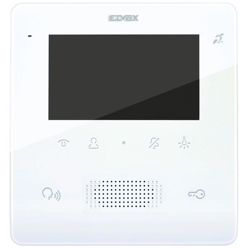 					7558 < > PORTIER VIDEO TAB FREE 4,3 2F+ BLANC</>