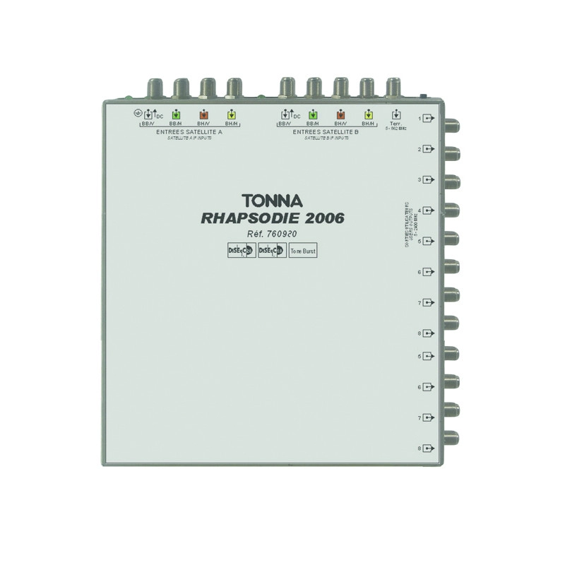 760920 <div itemprop="description"> R2006 TERM 8SAT+TVT/12OUT</div>