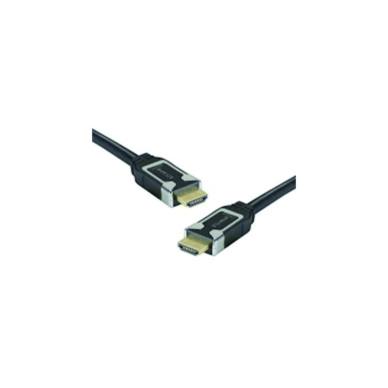 7825 <div itemprop="description"> CORDON HDMI 1.4 Chrome - HIGH SPEED WITH ETHERNET - Type A M</div>