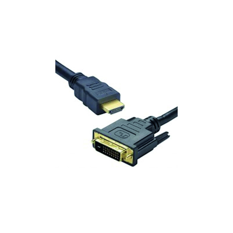 7841 <div itemprop="description"> CORDON HDMI Type A Male / DVI-D Male - PRIVILEGE - 5m</div>