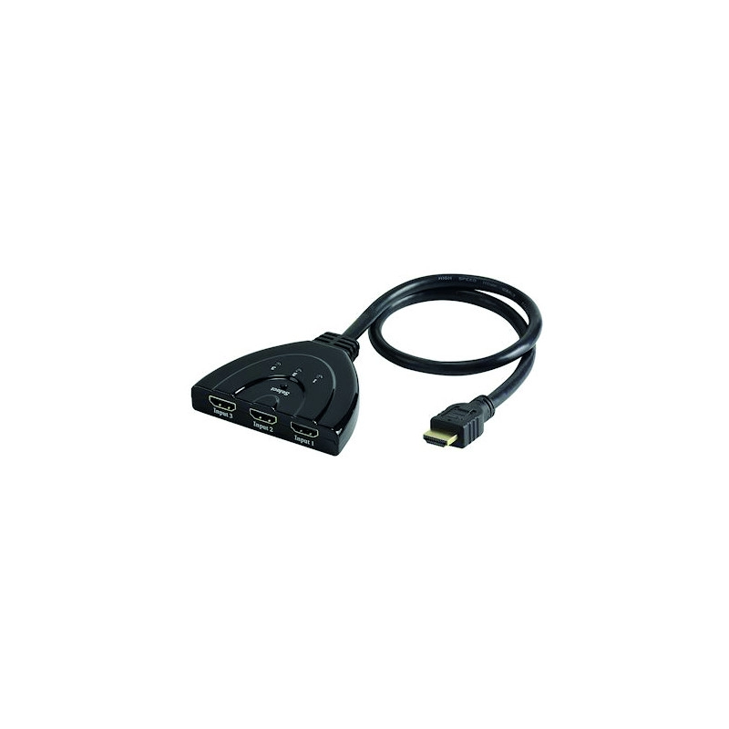 7974 <div itemprop="description"> SELECTEUR HDMI 3 x 1 - AUTOMATIQUE (intEgrE sur cordon 50cm)</div>