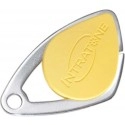 80105 Badge vigik insert inox jaune 