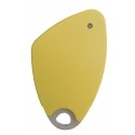 80124 Badge electronique jaune mifare mains-libres alu grave 