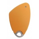 80127 Badge electronique orange mifare mains-libres alu grave 