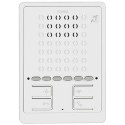 8879FD Poste serie 8870 bus 2 fils blanc 