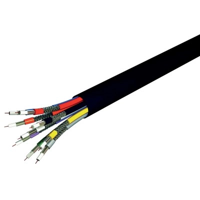 					917VATC100 < >CABLE 9 EN 1 NOIR PVC ANTI UV INT/EXT T100M</>