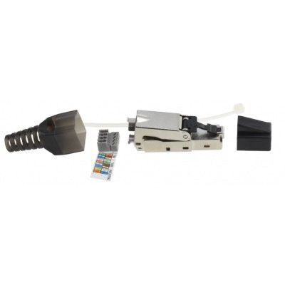 942545SO <div itemprop="description"> PLUG RJ45 SANS OUTIL CAT6 FTP AWG26/24 - MANCHON INTEGRE</div>