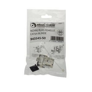 943545-S0 <div itemprop="description"> Connecteur réseau elbaC - 1 Pack - 1 x RJ-45 Femelle Réseau</div>