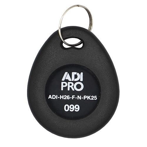 					ADI-H26-F-N-PK25 FOB PROX HID ST 125KHZ, ISO 26bit, 25pk