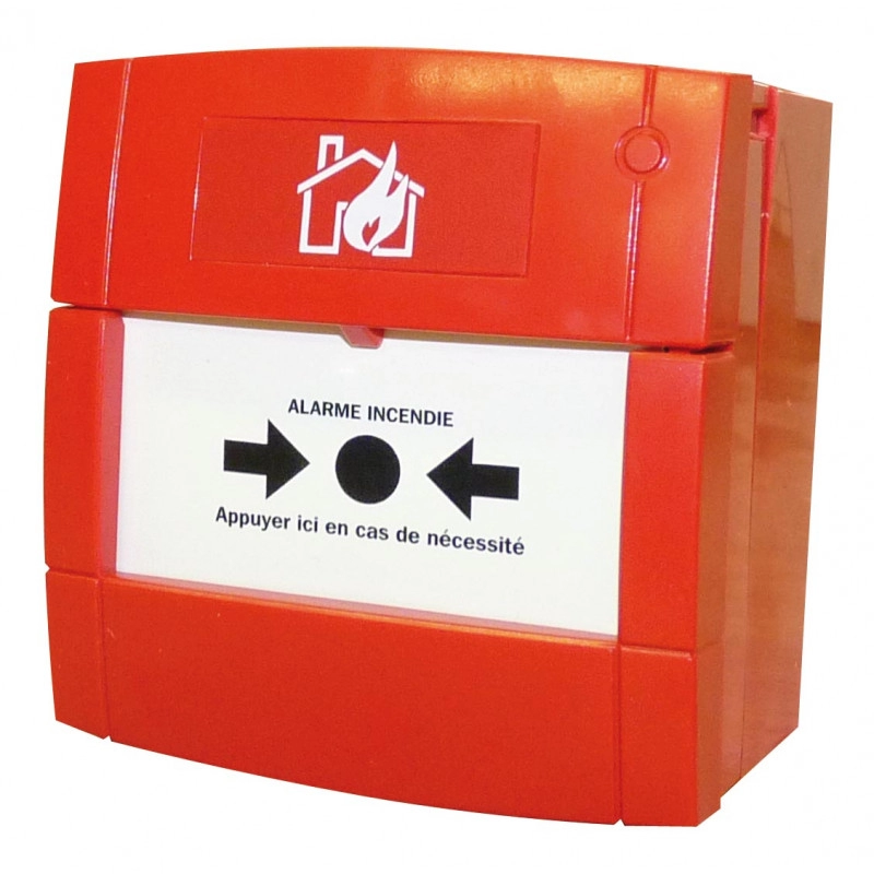 ADMR0001 <div itemprop="description"> DECLENCHEUR MANUEL ROUGE - NO / NF `ALARME INCENDIE`</div>