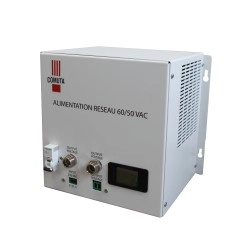 					ALIMRES12A Alimentation réseau 12A - 48 à 63V - Protegée - Ampermétre et voltmetre digital