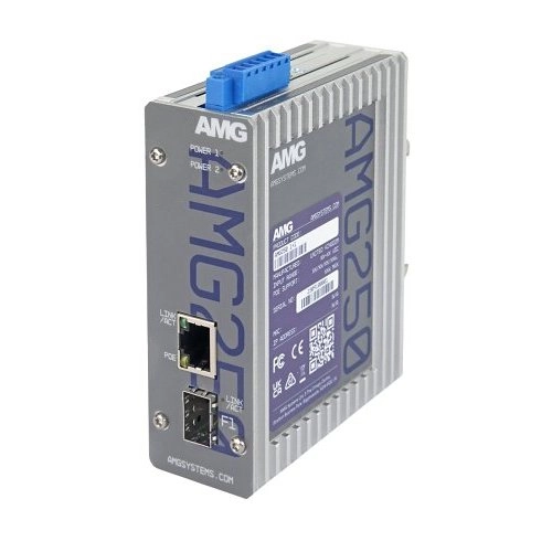 AMG250-1GBT-1S-P90 AMG250-1GBT-1S-P90 Convertisseur de média à canal unique (1 1), 1 x 10/100/1000BaseT(x) RJ45 avec PoE 60/90W