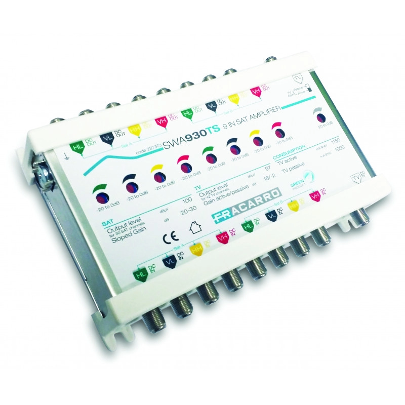 					AMP9294 < > AMPLI DE TETE 8 VOIES SORTIE 112DB + ALIM LNB</>