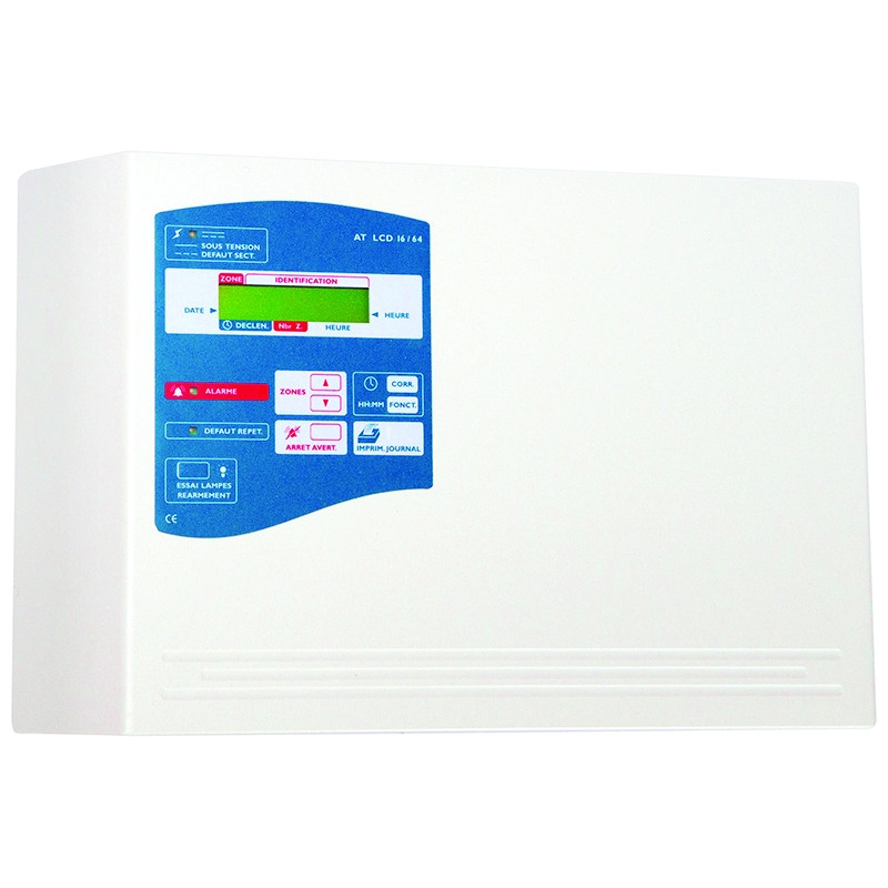 ATLCD64 <div itemprop="description"> ALARME TECHNIQUE 64 ZONES AVEC AFFICHEUR LCD</div>