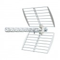 B55460 Antenne uhf digiwhite g16/18db lineaire +/-1db 4g 790mhz 