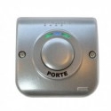 BAOF90LH Bouton sortie pmr sonore lumineux facade 90x90mm (pot 60) 