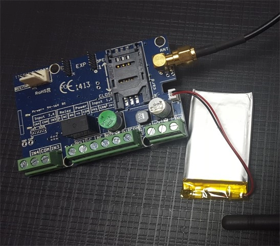 					BAT-GSM-EAS batterie pour GSM4-EAS, GSM2S-EAS et GSM133-EAS              