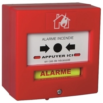BBG DECLENCHEUR MANUEL ROUGE