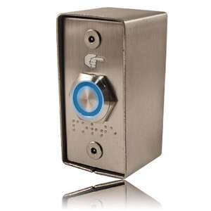 					BOPO-IS BOUTON POUSSOIR INOX +BOITIER SAILLIE