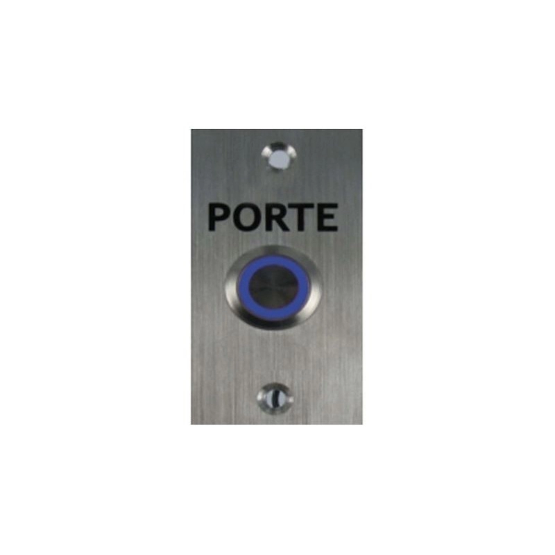 BP204L <div itemprop="description"> BOUTON POUSSOIR INOX LUMINEUX NO/NF FACADE 35X60MM BRAILLE</div>