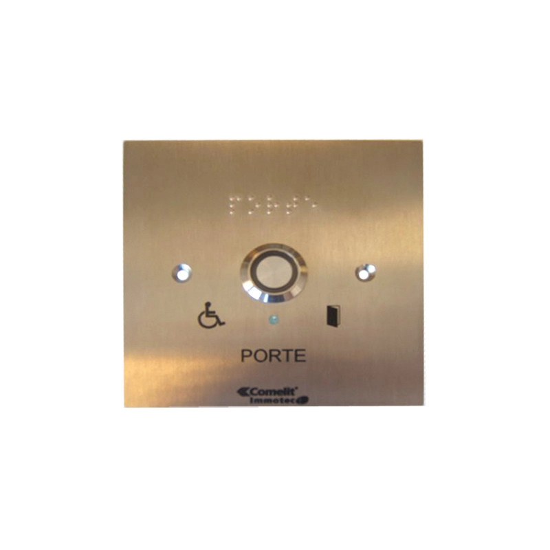 BP308L60 <div itemprop="description"> BP SONORE LUMINEUX FAÃ‡ADE INOX 100X100MM BRAILLE ENCASTRE</div>