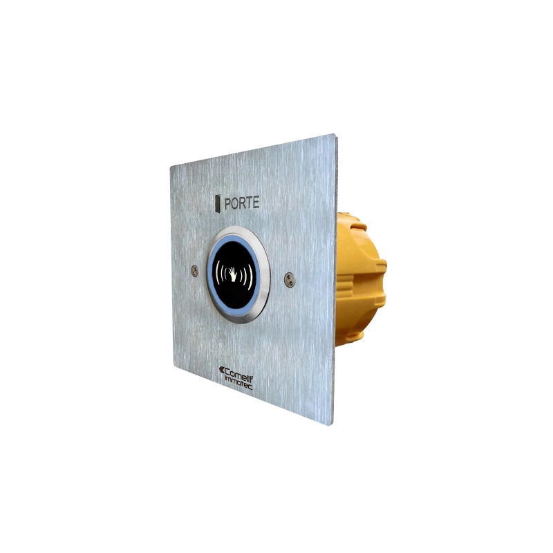 BP508IRL60 <div itemprop="description"> BOUTON SANS CONTACT FACADE 100X100 MONTAGE SUR POT D`ENCAS</div>