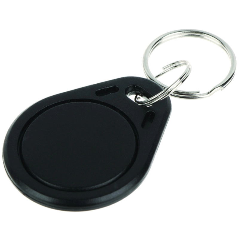 					BPCMA8000 < > BADGE 13.56MHZ MIFARE CLASSIC 1K PORTE CLEF NOIR (PAR 100)</>
