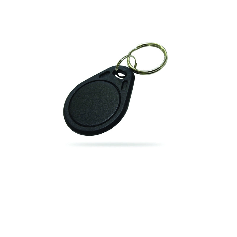					BPCMA8000N < > BADGE 13.56MHZ MIFARE CLASSIC PORTE CLEF NOIR CSN (PAR 100)</>