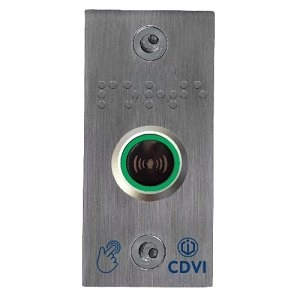BPIR <div itemprop="description"> BOUTON INFRAROUGE AVEC PLAQUE INOX 38x80</div>