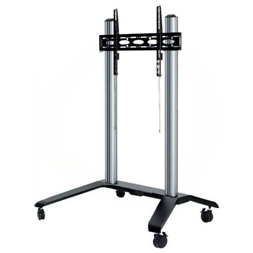 BT8564-BS Uni Screen Trolley 1000x600 black/silver