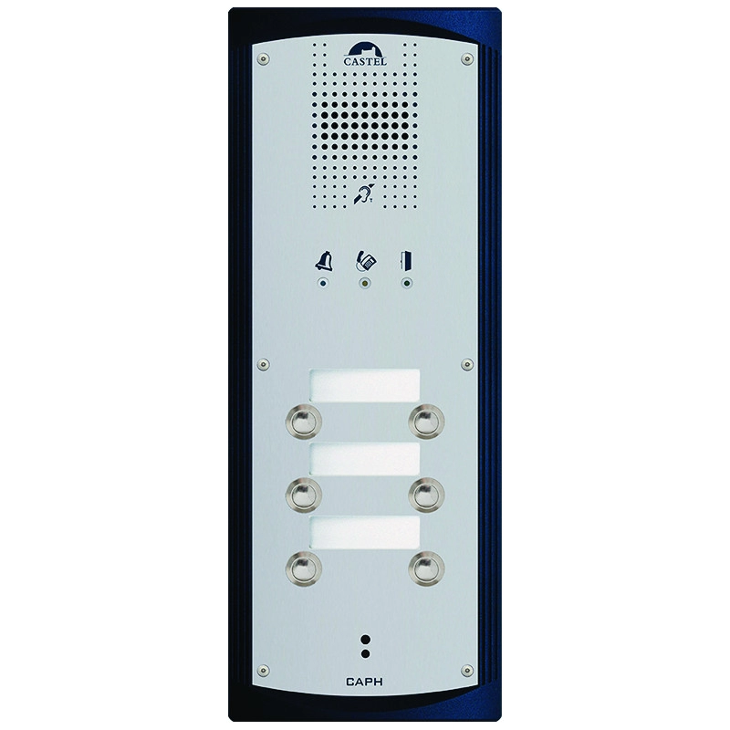 CAPH6B <div itemprop="description"> PORTIER AUDIO 6 BOUTONS D`APPEL CONFORME LOI HANDICAP</div>