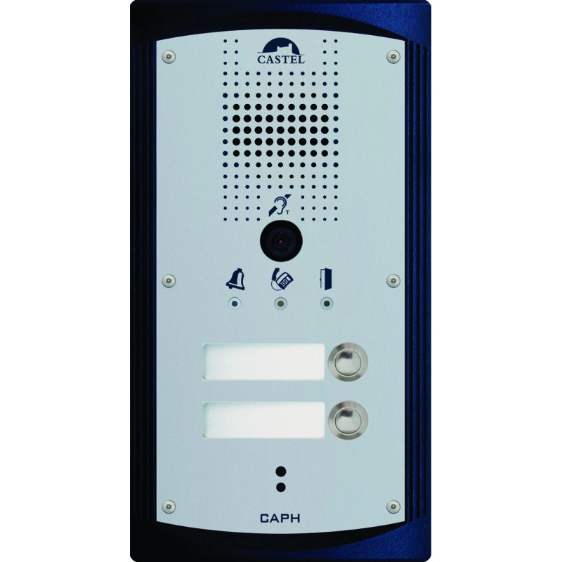 CAPHV2B <div itemprop="description"> PORTIER AUDIO VIDEO 2 BOUTONS D`APPEL CONFORME LOI HANDICAP</div>