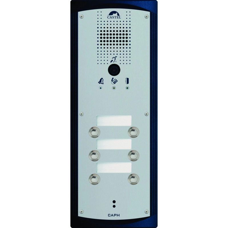 CAPHV6B <div itemprop="description"> PORTIER AUDIO VIDEO 6 BOUTONS D`APPEL CONFORME LOI HANDICAP</div>