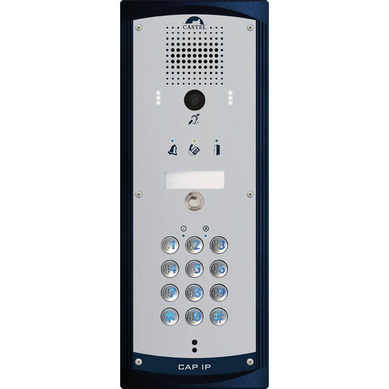 CAPIPV1BCLAVP <div itemprop="description"> PORTIER VIDEO FULL IP/SIP 1 BP + CLAVIER POE</div>