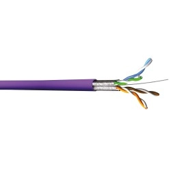 					CAT6AUFTP1X4100LZ CABLE CAT6A U/FTP LSZH 1X4P COURONNE DE 100M VIOLET