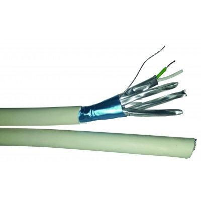 					CAT6AUFTP2X4500LZ < > CABLE CAT6A U/FTP LSZH 2X4P VIOLET TOURET 500M</>