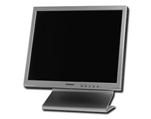 CMTC1515 Moniteur couleur TFT 38cm, 2 entrées vidéo, 1 entrée DVI     