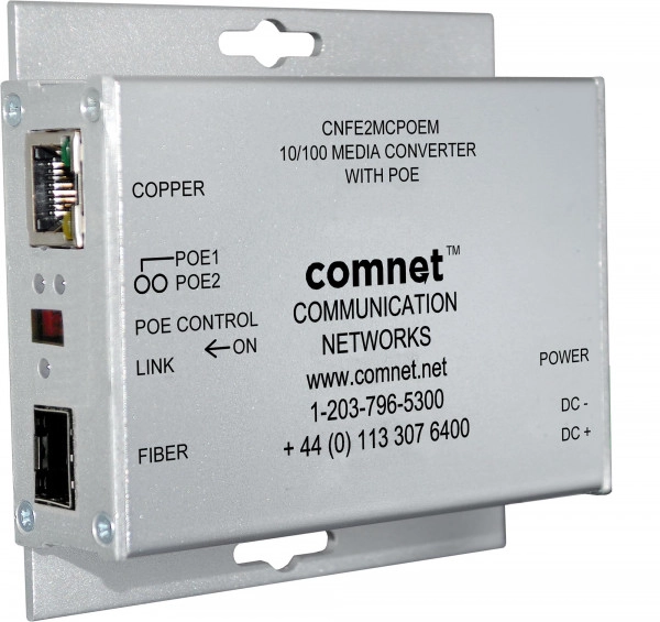 					CNFE2MCPOEM 10/100POE+ MC IEEE 802.3AT MINI, SFP REQ