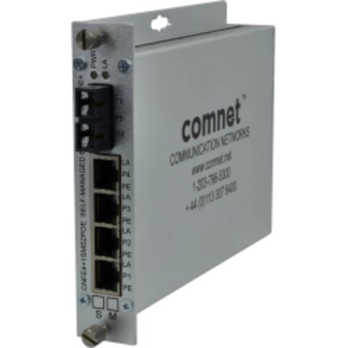 CNFE4+1SMSM2 <div itemprop="description"> Netwerk Switch POE 4 Ports 10/100tx Rj45</div>