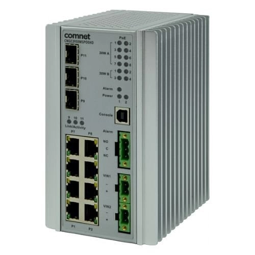 CNGE3FE8MSPOE-24 NETWERK SWITCH 8 Port 10/100Tx 30