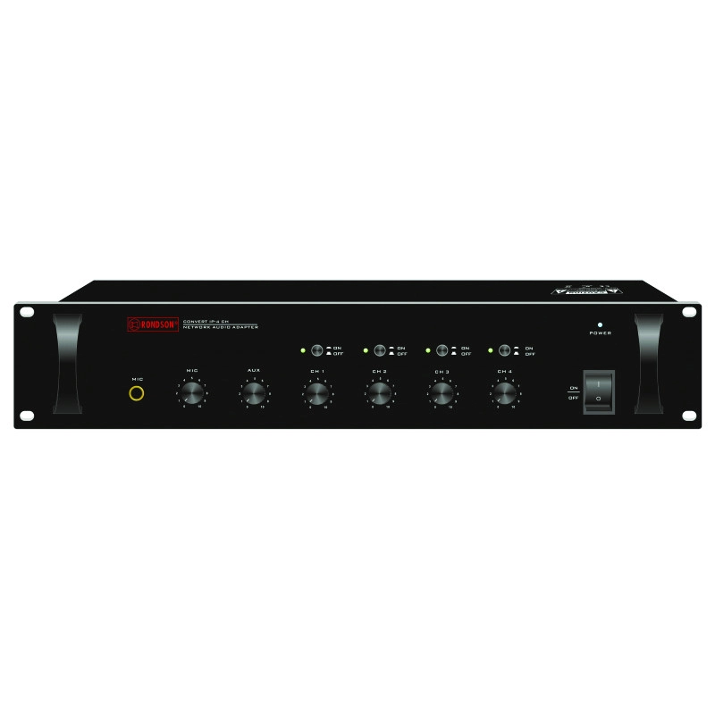 CONVERTIP4CH <div itemprop="description"> CONVERTISSEUR AUDIO IP NETWORK 4 CANAUX</div>